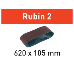 Brusný pás L620X105-P100 RU2/10 Rubin 2