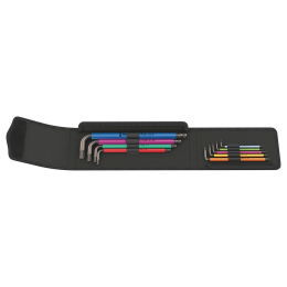 950/9 Hex-Plus Multicolour Imperial 1 Sada zástrčných klíčů, palcová, BlackLaser, 9 dílný