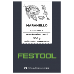 Pražená zrnková káva Maranello - edice Festool