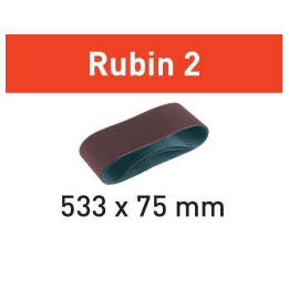 Brusný pás Rubin 2 L533X 75-P150 RU2/10