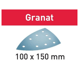 Brusný papír STF DELTA/9 P80 GR/10 Granat