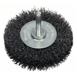 Kotoučový drátěný kartáč, zvlněný drát, 75×0,3 mm, ocel