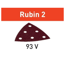 Brusný papír Rubin 2 STF V93/6 P150 RU2/50