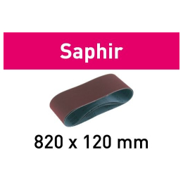 Brusný pás 820x120-P50-SA/10 Saphir