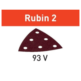 Brusný papír Rubin 2 STF V93/6 P100 RU2/50