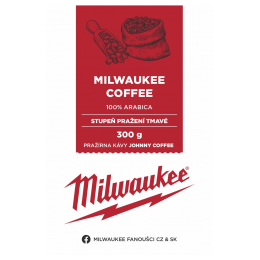Pražená zrnková káva  - edice Milwaukee