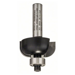 Dlabací fréza s kuličkovým ložiskem, 8 mm, R1 8 mm, D 28,7 mm, L 13 mm, G 54 mm