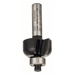 Dlabací fréza s kuličkovým ložiskem, 8 mm, R1 6 mm, D 24,7 mm, L 13 mm, G 53 mm
