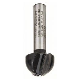 Žlábkovací fréza, 8 mm, R1 10 mm, D 20 mm, L 12,4 mm, G 46 mm