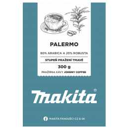 Pražená zrnková káva Palermo - edice Makita